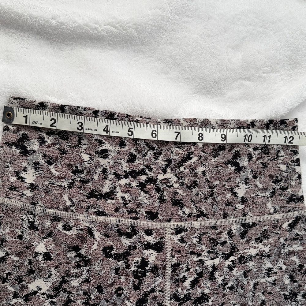 Athleta Elation Textured 7/8 Tights | Meadow Decadent Chocolate | Size Small - Picture 10 of 12